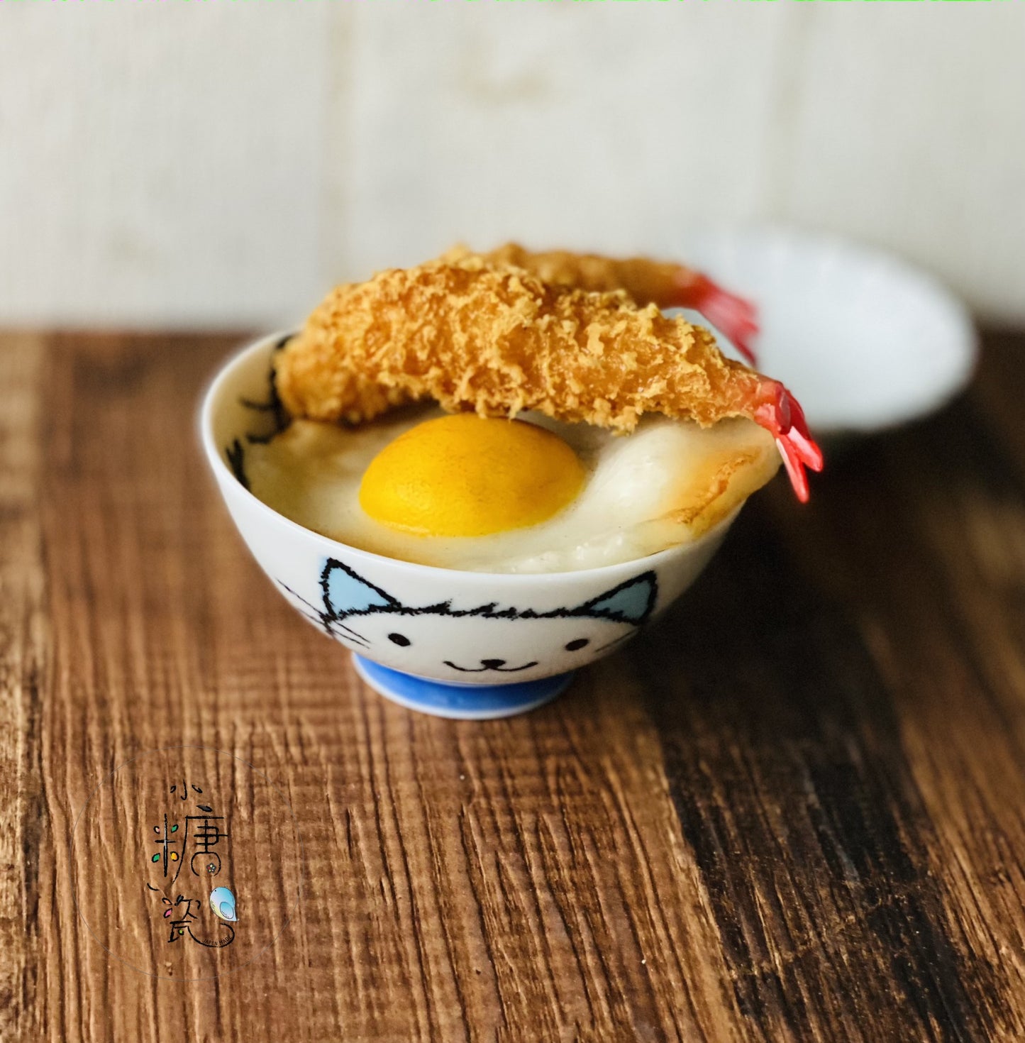 小糖瓷｜日本製 不沾飯兒童（子供）手描喵喵飯碗