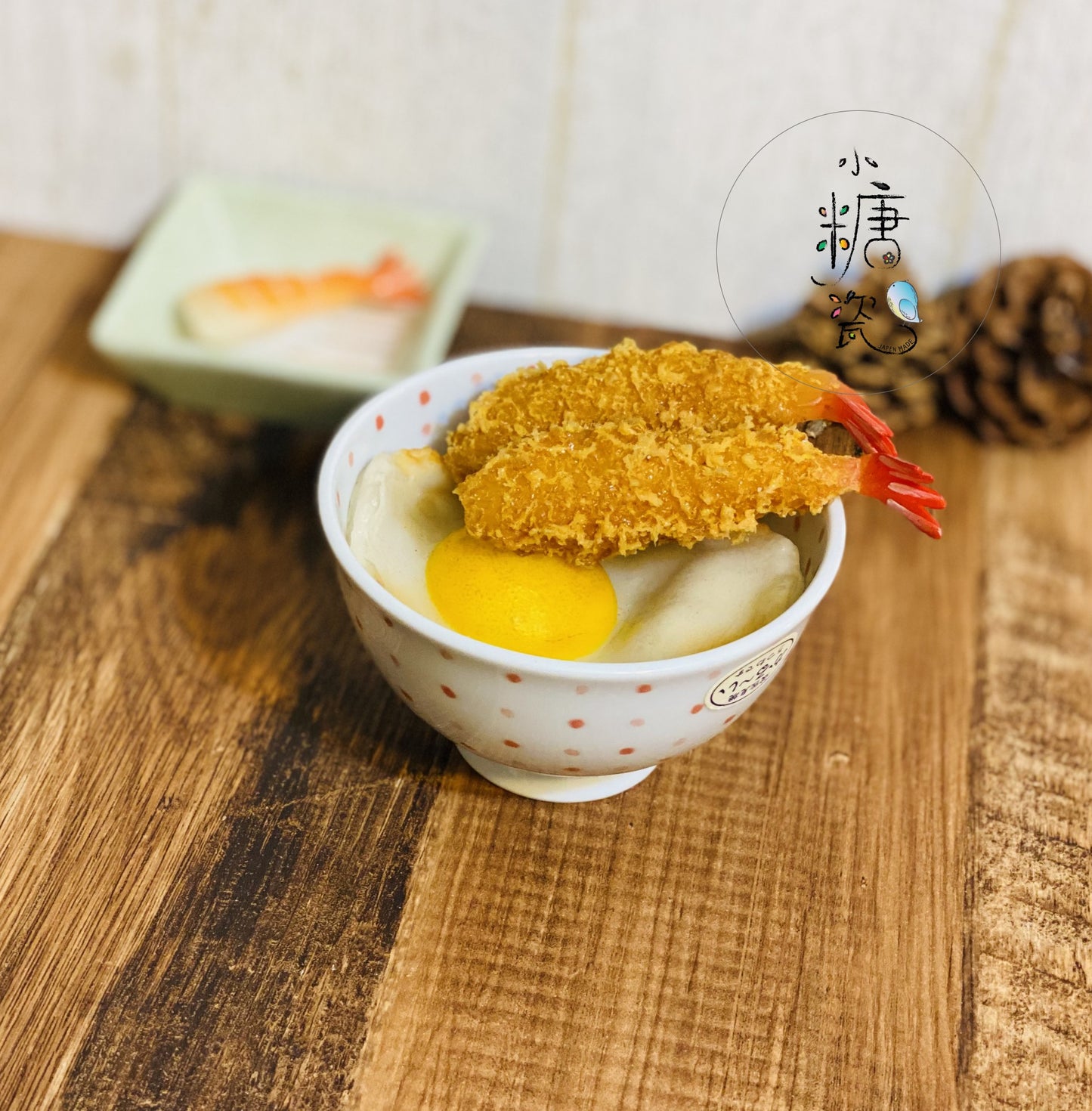 小糖瓷⎜日本製 🈴️ [波佐見燒] 點點輕量飯碗（兩色）