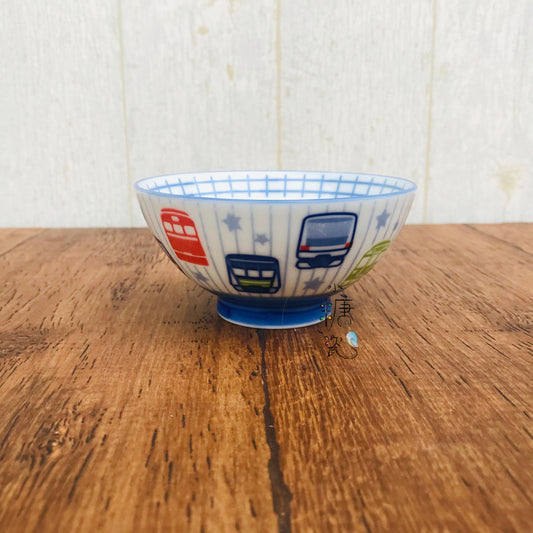 小糖瓷｜日本製 電車系列之兒童（子供）飯碗
