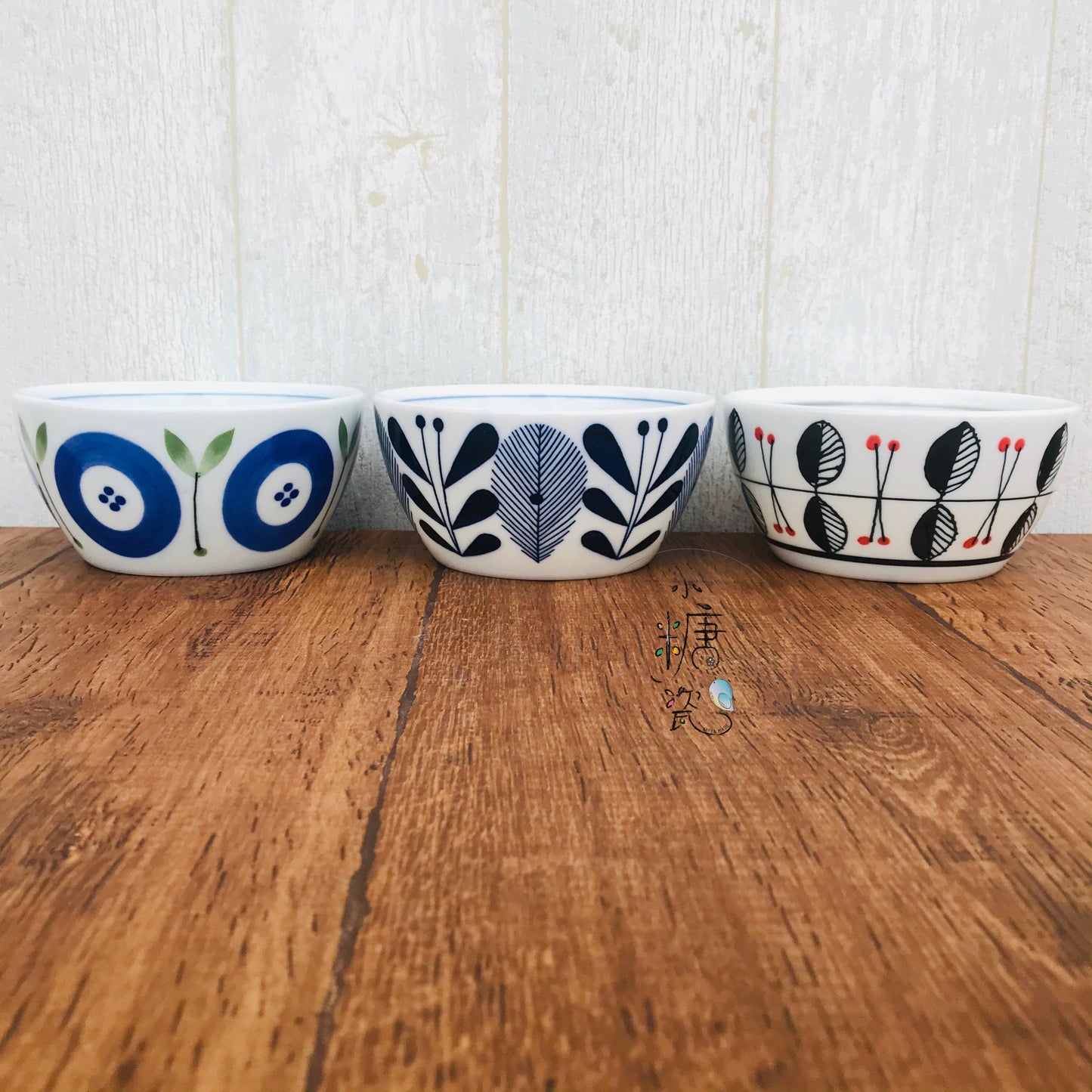 小糖瓷｜日本製 [中] (無蓋) 輕量鄉村風圖騰韓式鉢