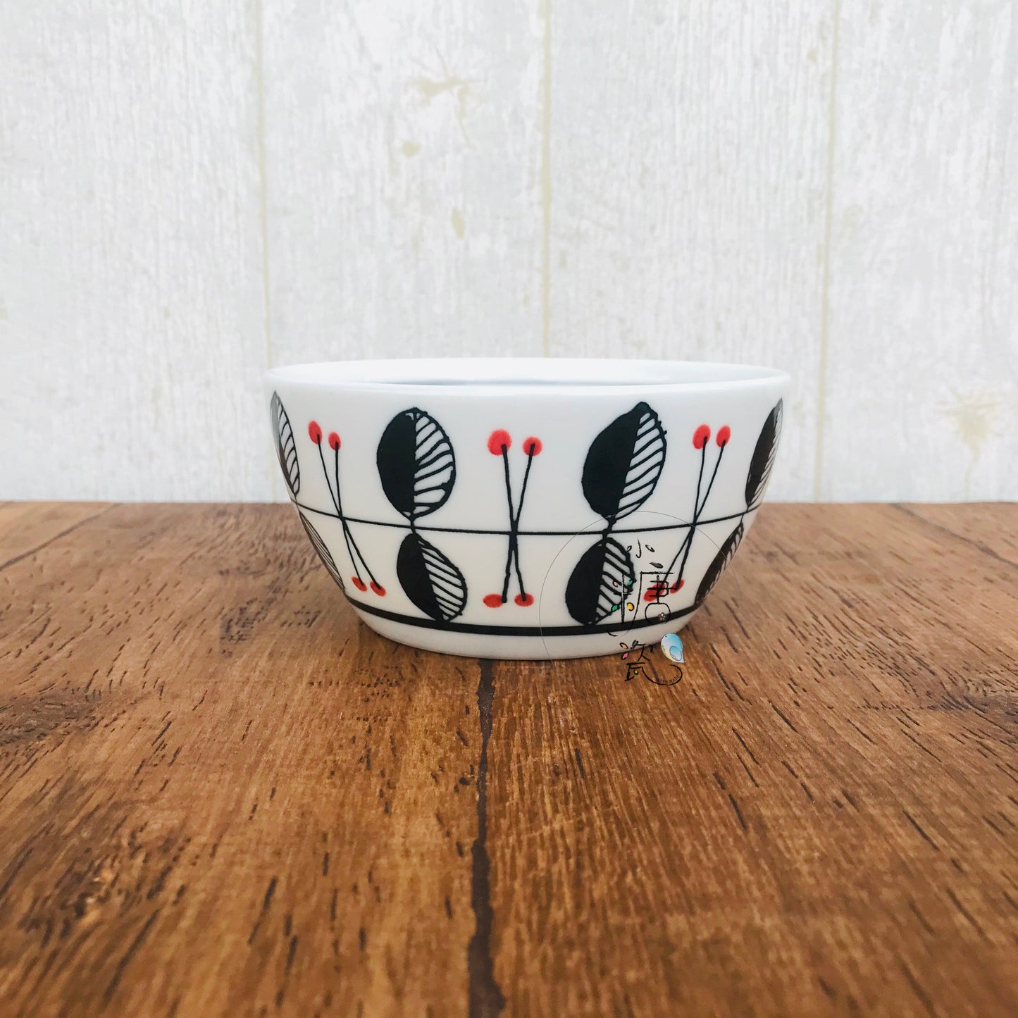 小糖瓷｜日本製 [中] (無蓋) 輕量鄉村風圖騰韓式鉢