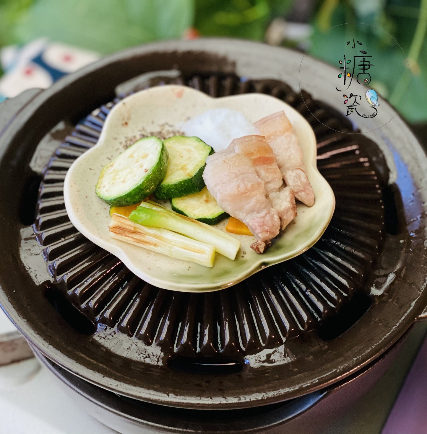 小糖瓷｜日本製 直火陶瓷韓式烤肉爐架