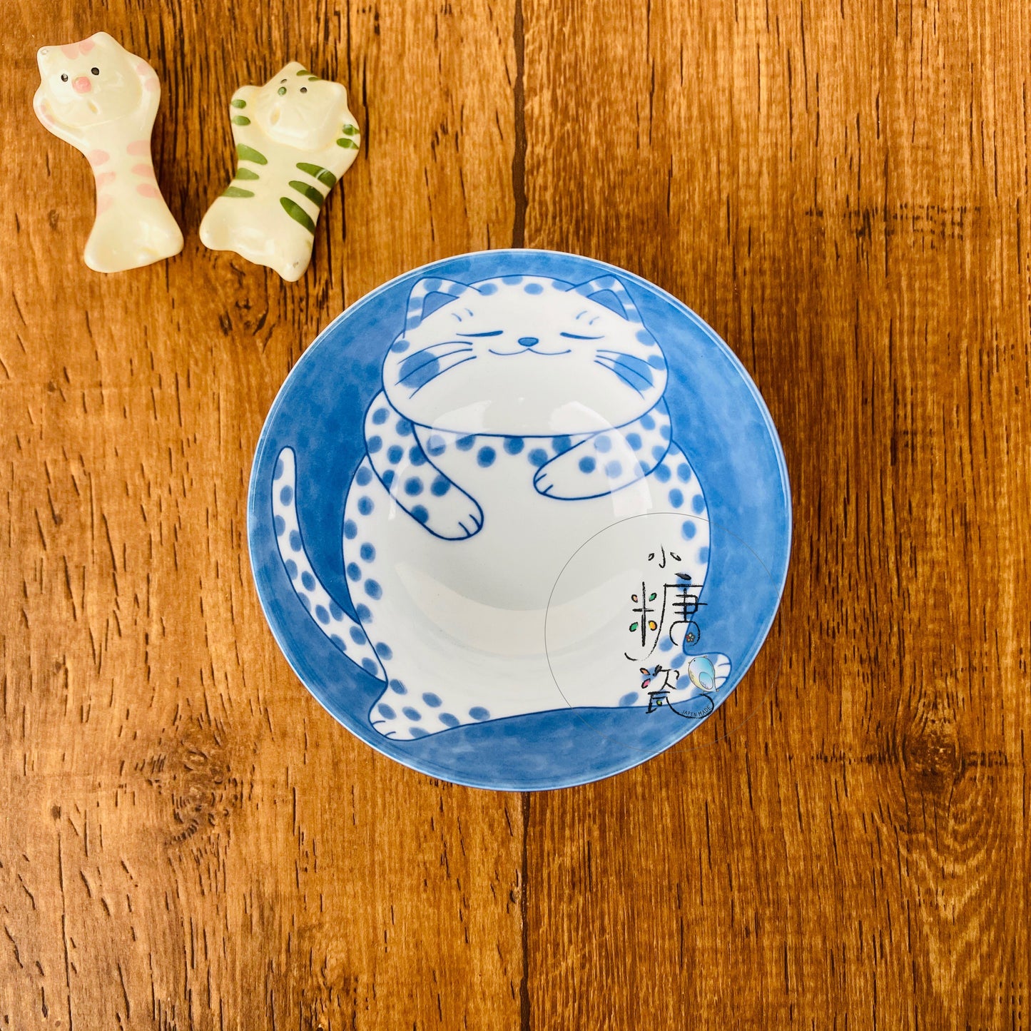 小糖瓷⎜日本製 [nekochigura ねこちぐら] 窩窩喵系列飯碗/茶碗/G型飯碗