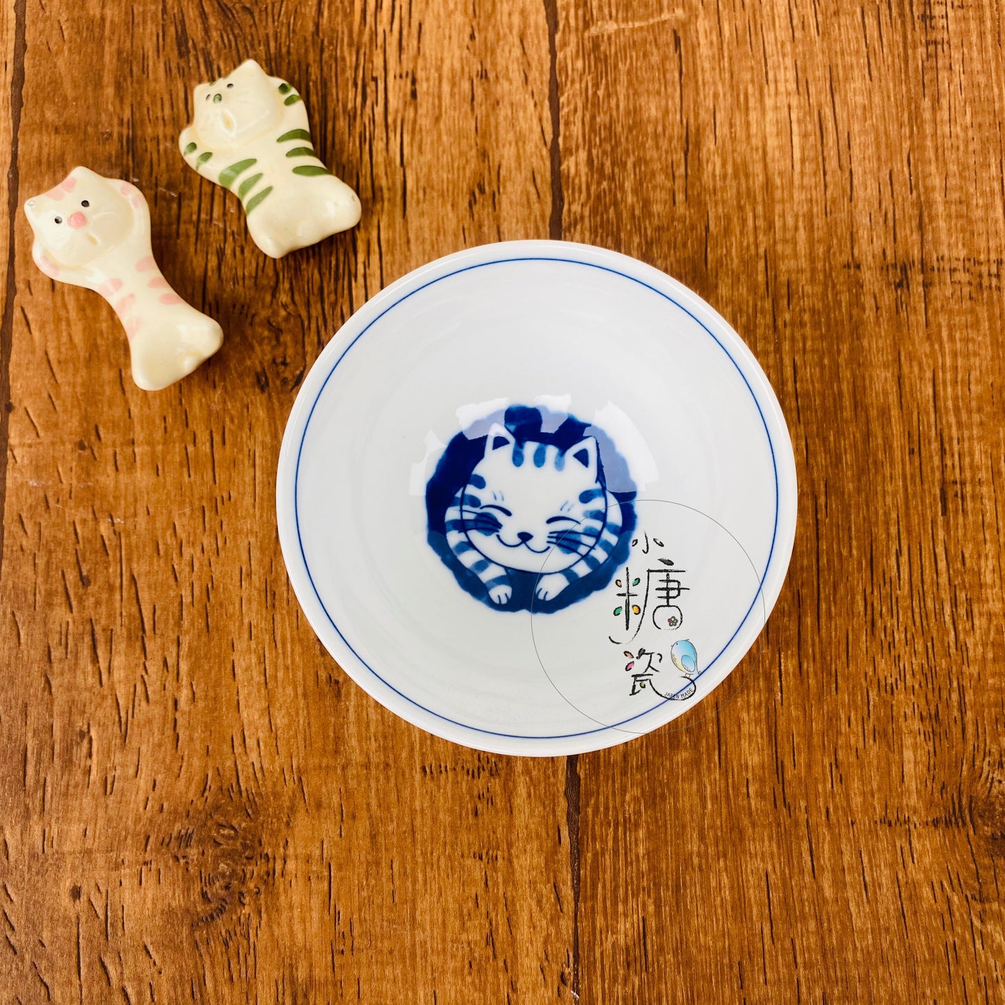 小糖瓷｜日本製 [nekochigura ねこちぐら] 窩窩喵系列之兒童"小"飯碗