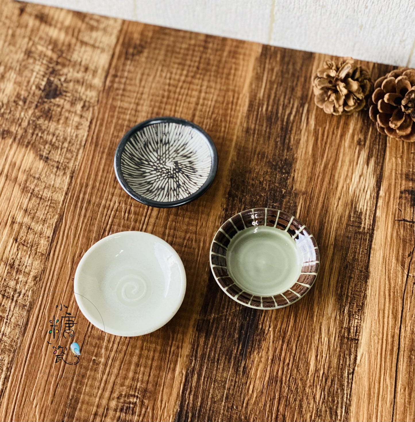 小糖瓷｜日本製 陶味道日式醬料小碟/漬物小碟多款