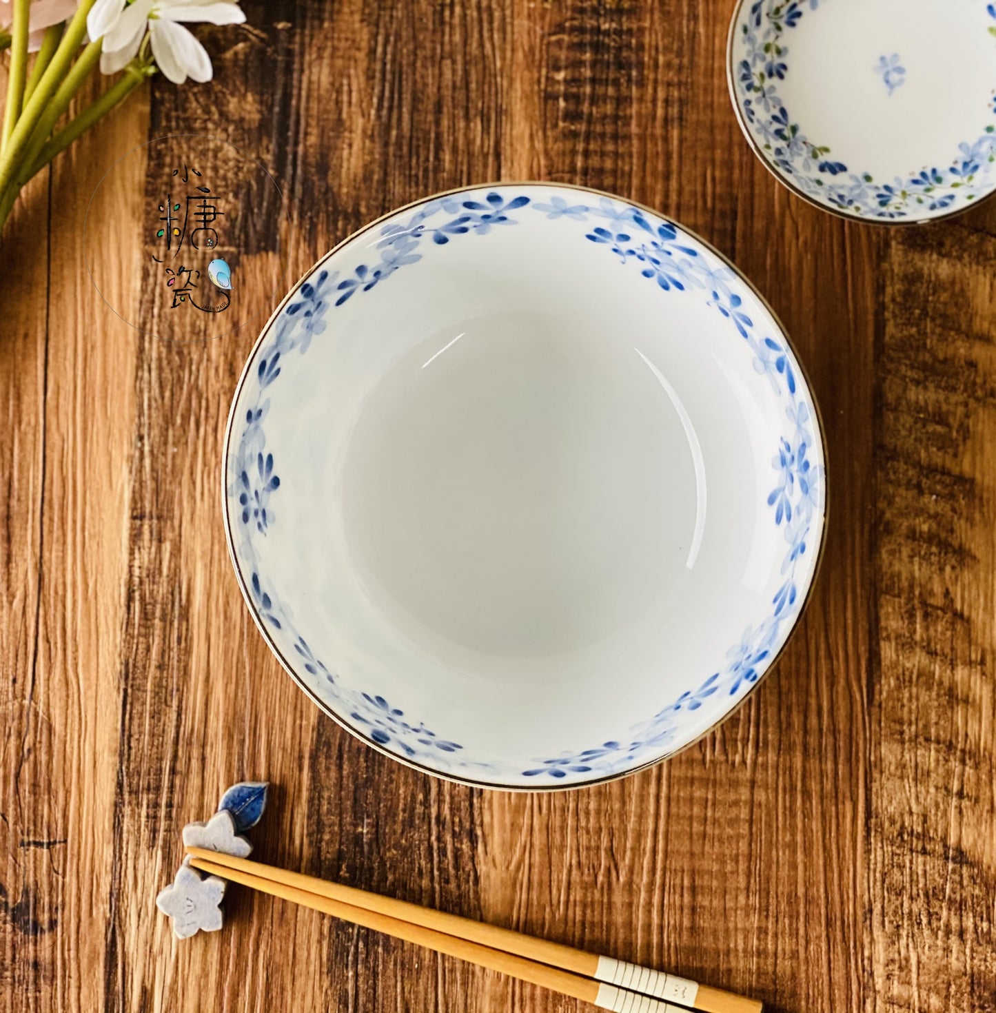 小糖瓷｜日本製 翠芽系列之（兩款尺寸）中和尚/大和尚輕量麵碗/丼飯碗