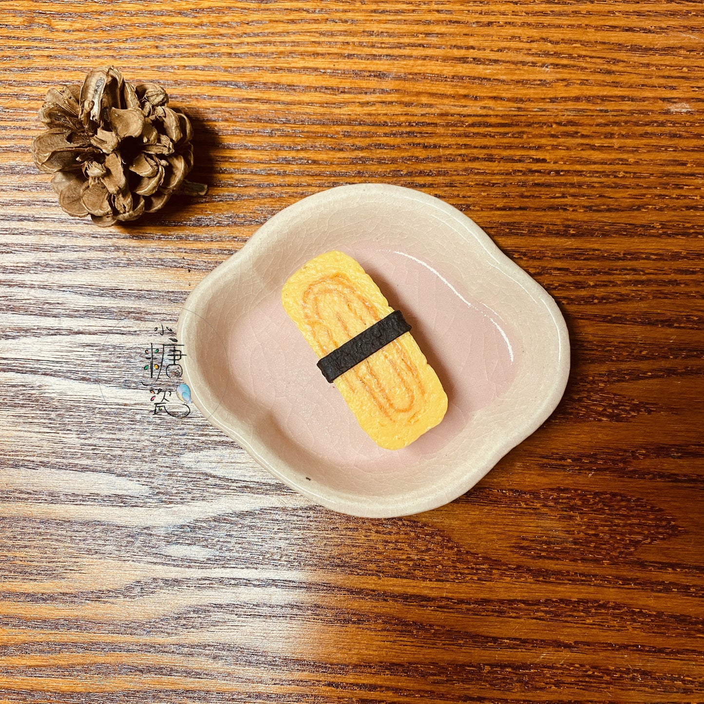 小糖瓷｜日本製 陶作花形小碟（兩色）