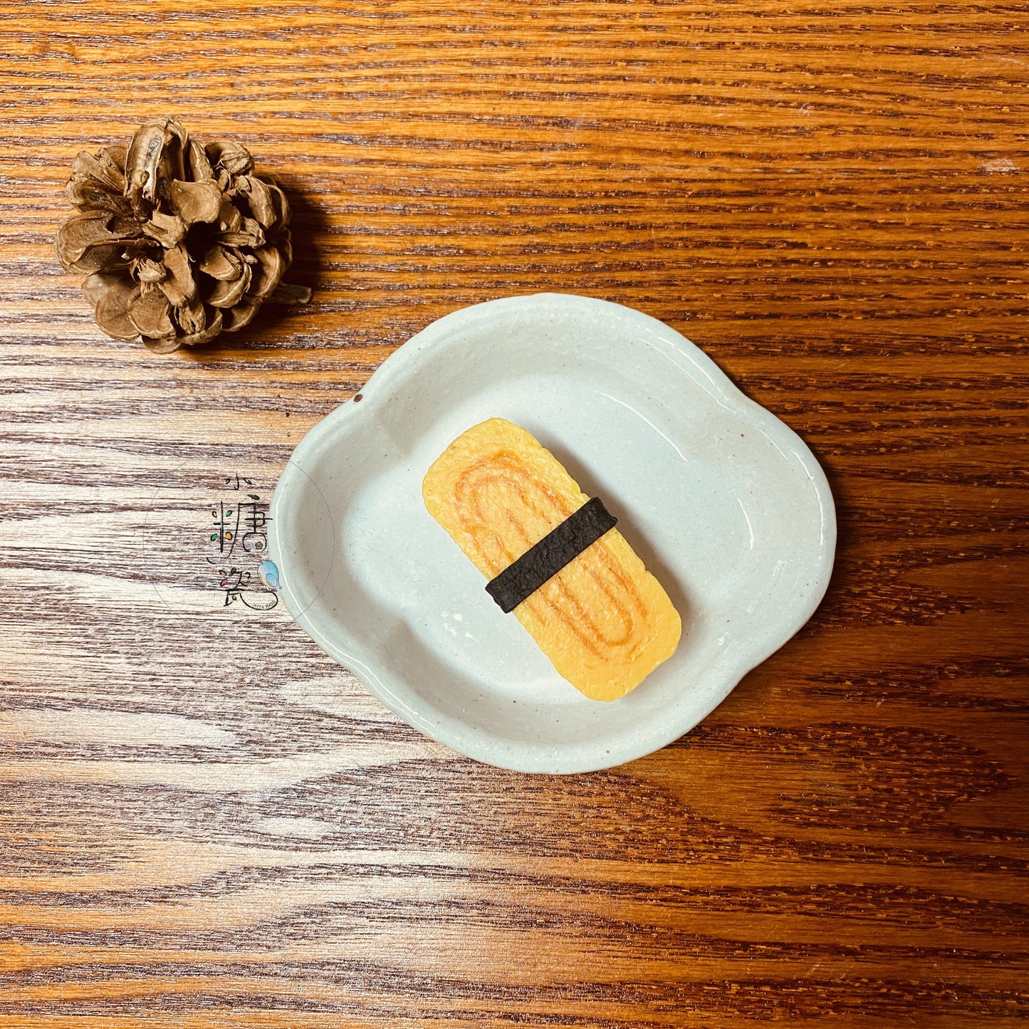 小糖瓷｜日本製 陶作花形小碟（兩色）