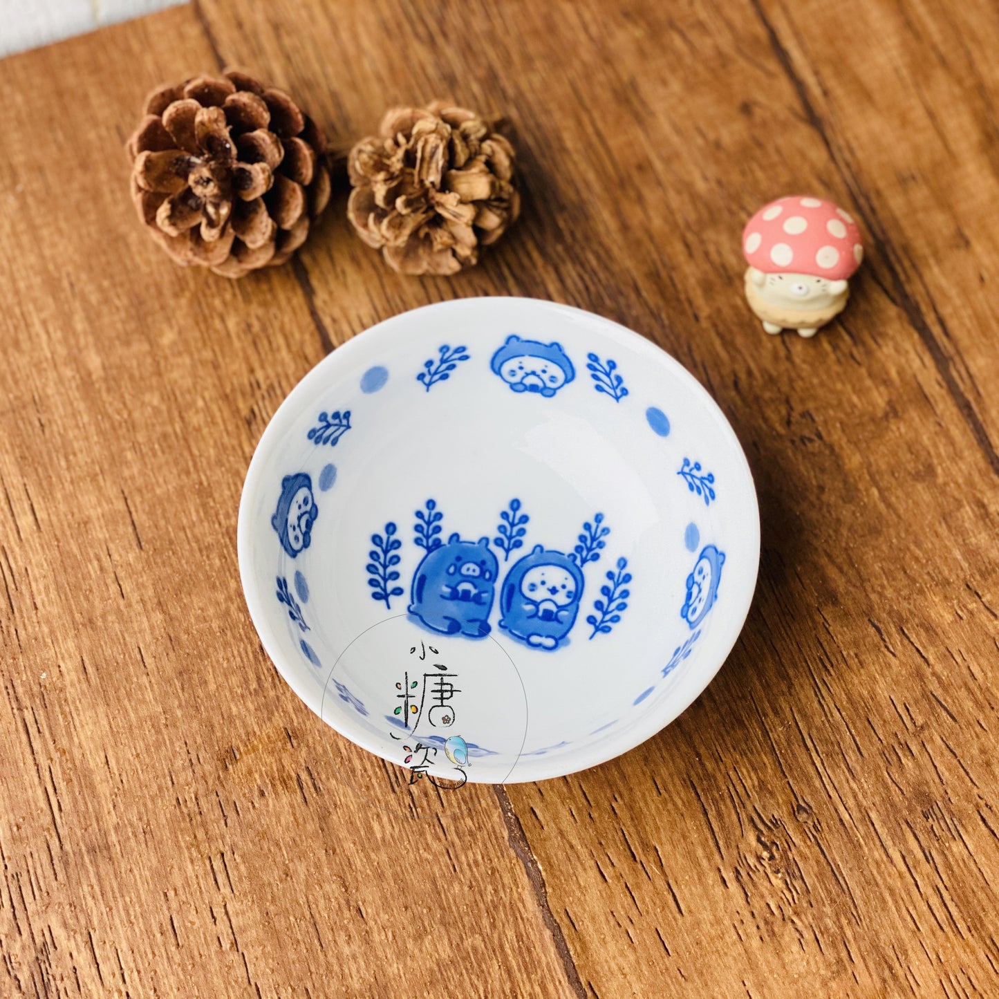 小糖瓷｜日本製 [SAN-X] MAMEGOMA海豹寶寶 輕量小沙拉碗/淺井/小鉢/甜點鉢（三款）
