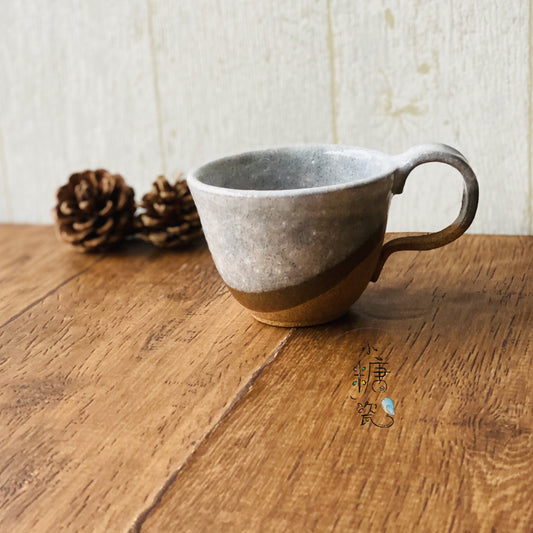 小糖瓷⎜日本製 🈴️ 職人手作陶銀灰超輕量馬克杯/咖啡杯