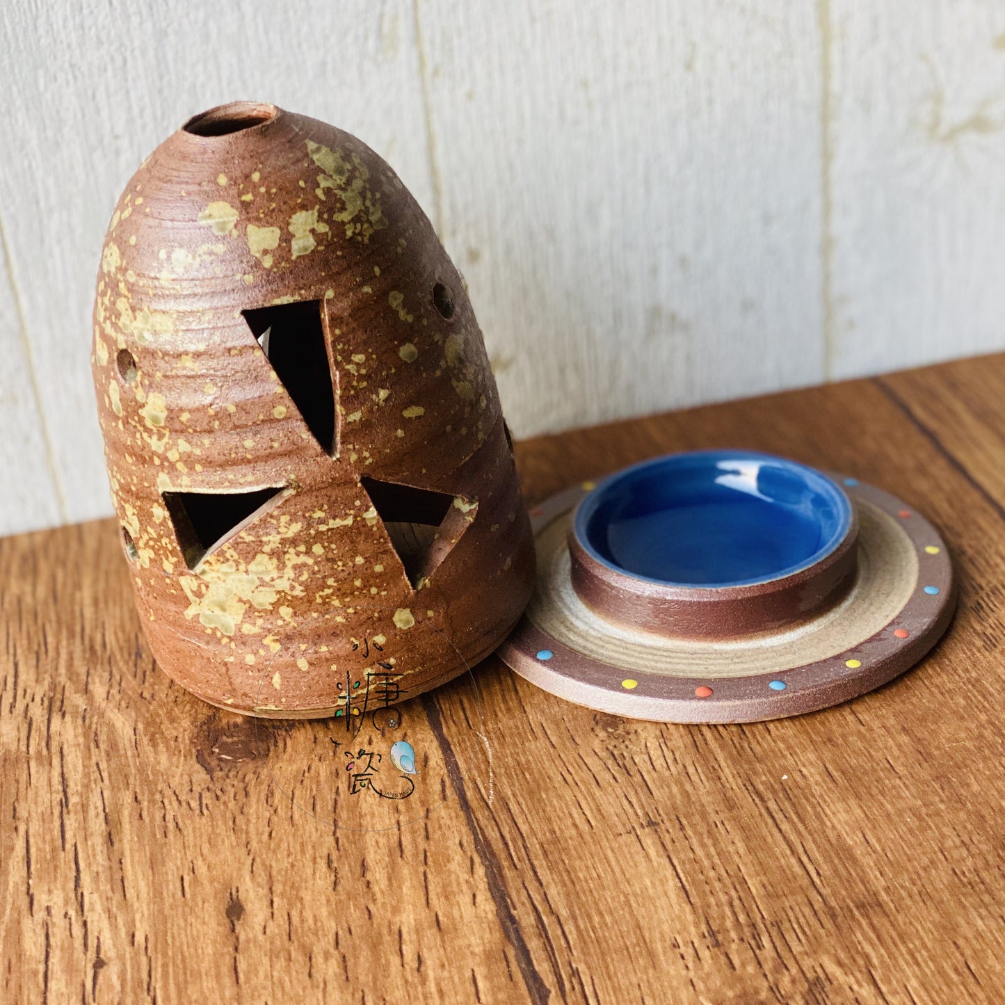 小糖瓷⎥日本製 🈴️ 風車蠋台精油薰香座/線香座