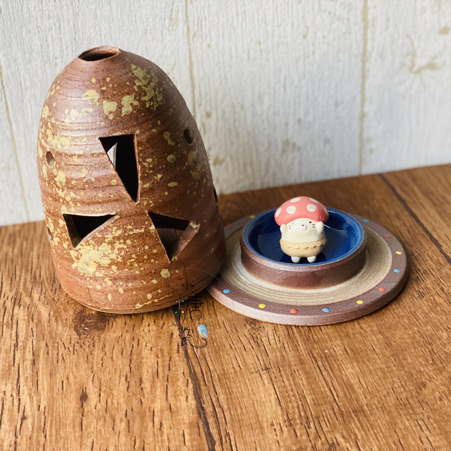 小糖瓷⎥日本製 🈴️ 風車蠋台精油薰香座/線香座