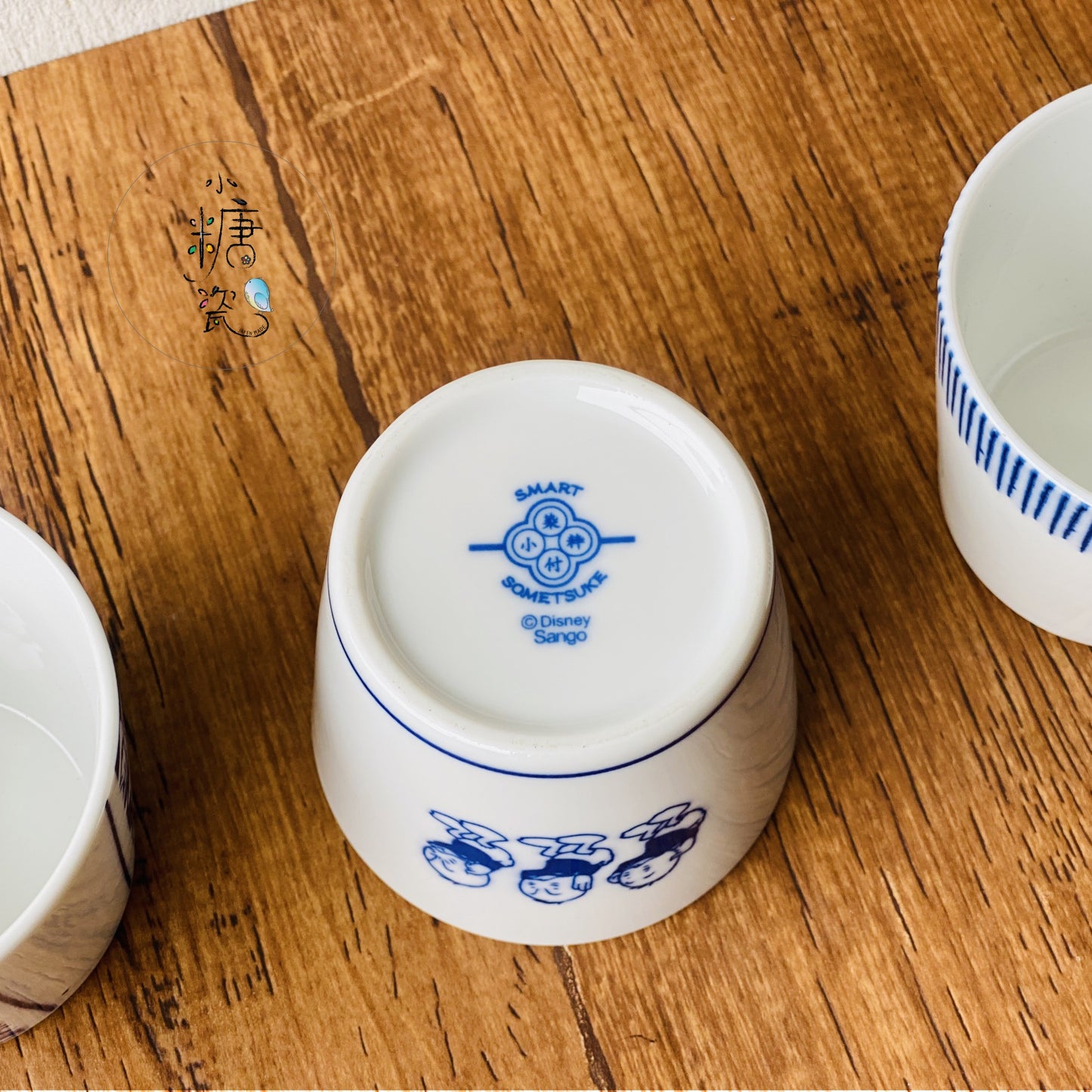 唐鴨＆布魯狗狗豬口杯