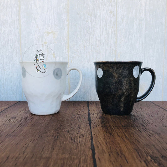 小糖瓷⎜日本製 鄉村手陶味馬克杯（兩色）