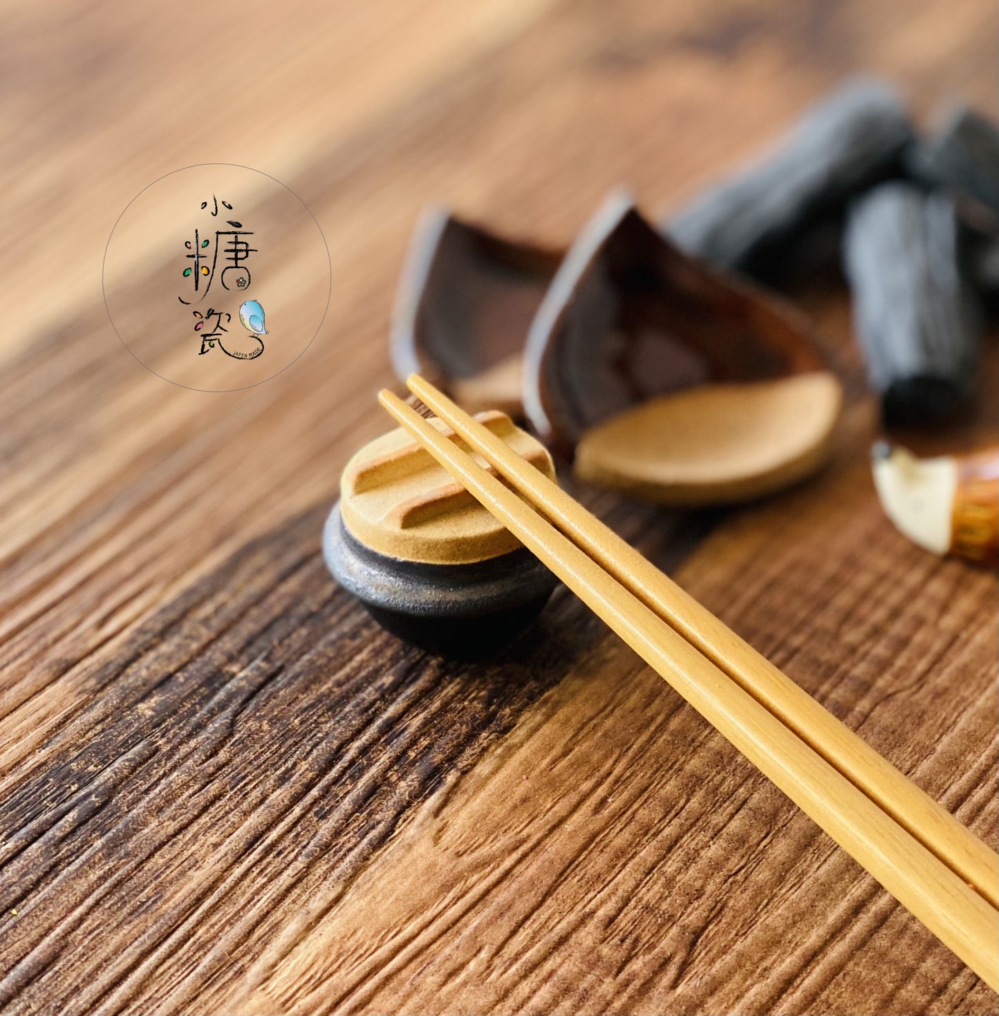 小糖瓷⎜日本製 🈴️ [日本直送] 在野外篇系列筷架