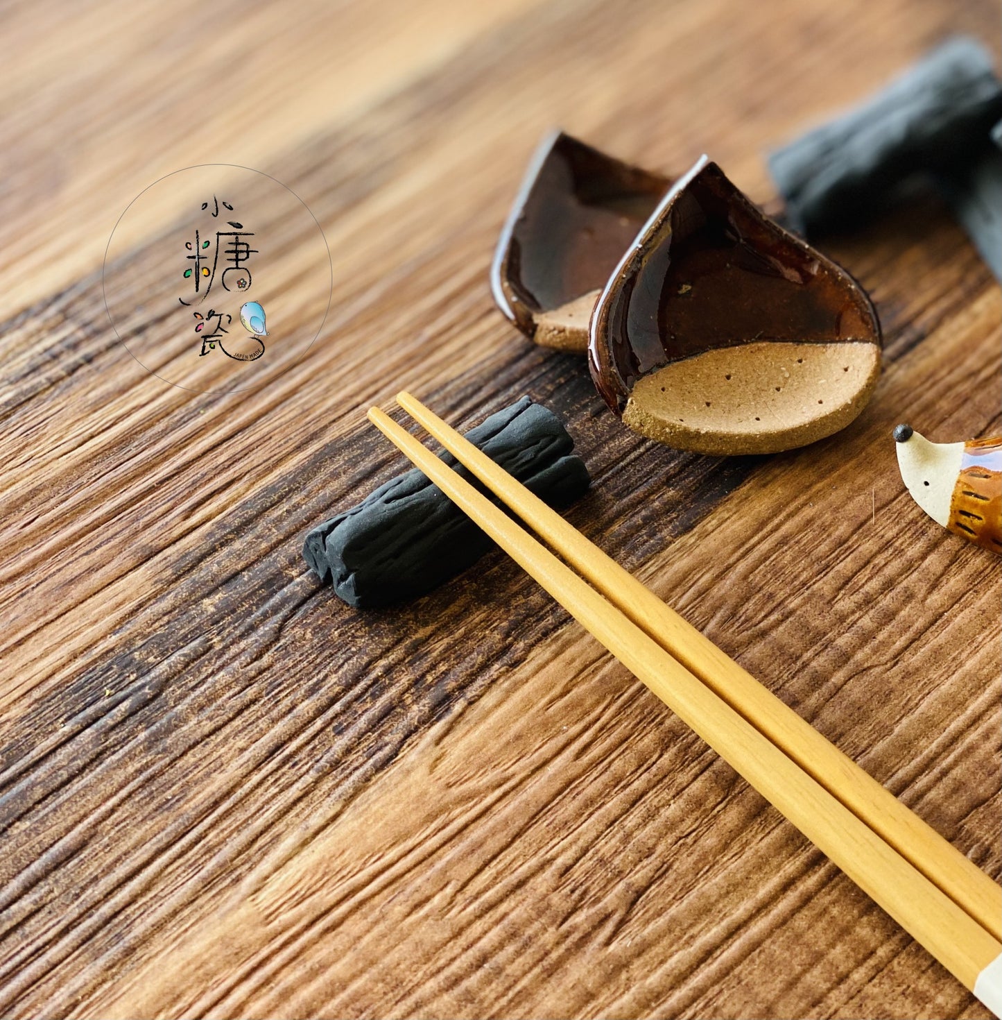 小糖瓷⎜日本製 🈴️ [日本直送] 在野外篇系列筷架