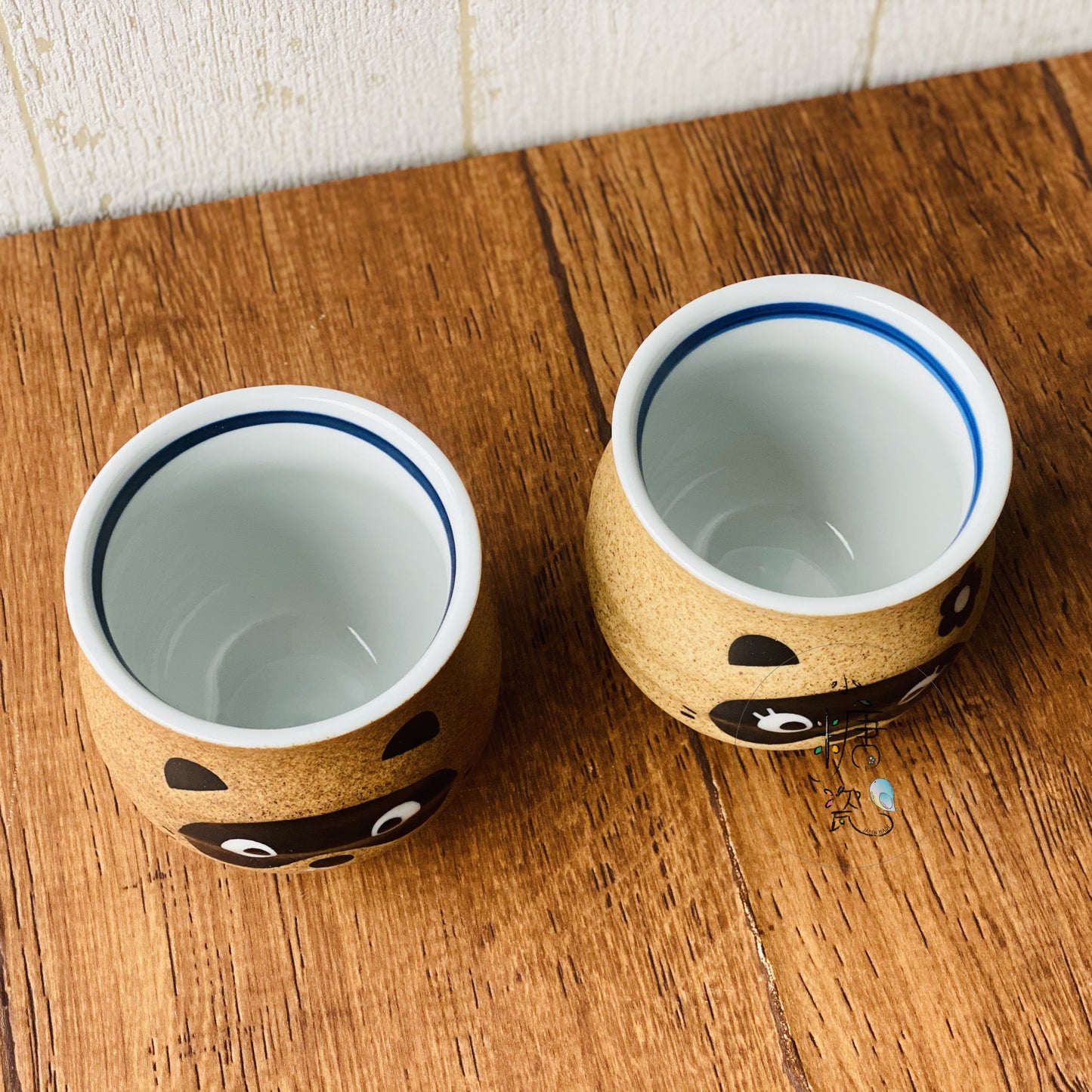 小糖瓷｜日本製 🈴️ 信楽たぬき湯吞杯/信樂狸貓手握杯（兩款）