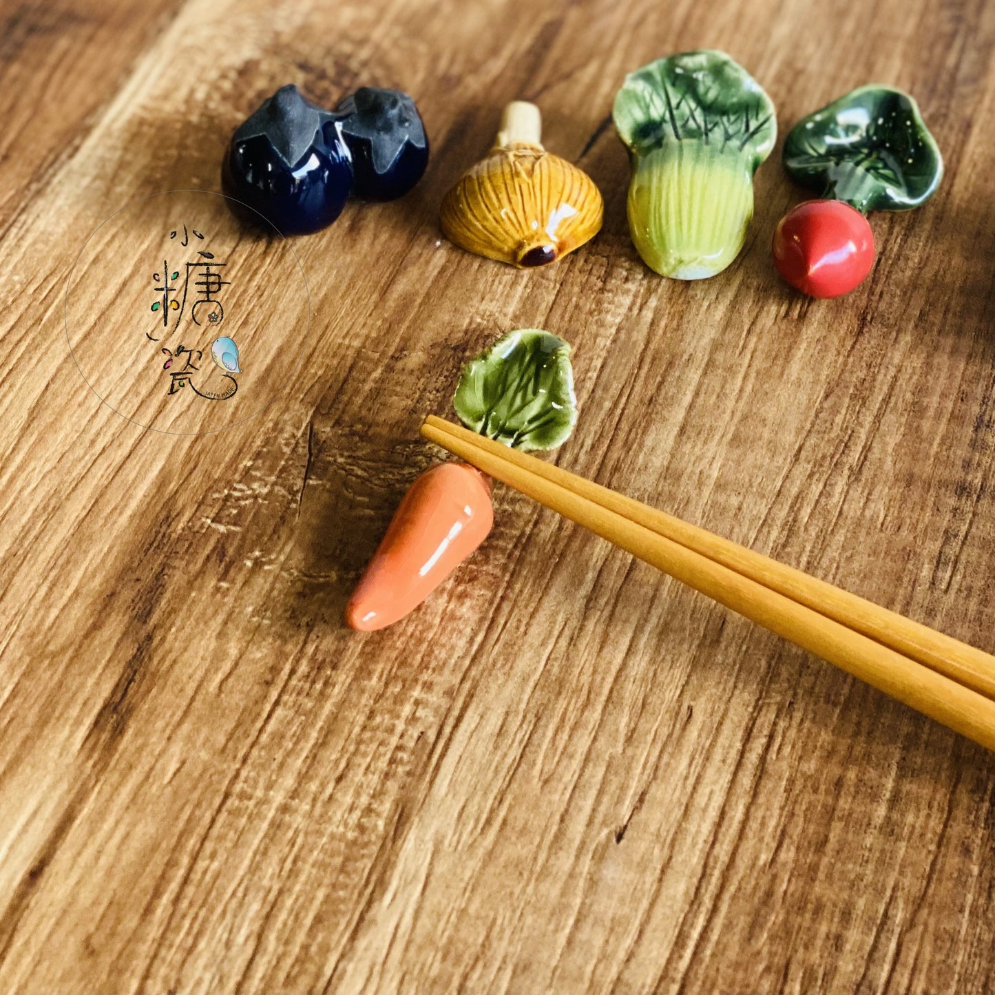 小糖瓷⎜日本製 🈴️ [日本直送] 春來夏涼野菜系列筷架